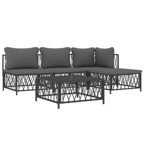 Set Lounge da Giardino Antracite - Product Image 3