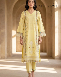Vêtements décontractés pakistanais Shalwar Kameez pour femmes, couleur personnalisée, Salwar Kameez pakistanais uni pour femmes - Product Image 1