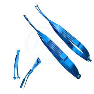 AL MIDA AMHC-R-401 Pince à Nucleus Ophthalmique 110mm Manuelle en Titane Réutilisable Autoclavable Instrument Chirurgical CE - Product Image 4