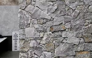 Pierre de <span class=keywords><strong>pavé</strong></span> aléatoire en pierre calcaire bleu-gris antique naturelle pour jardin, revêtement mural extérieur en pierre de culture de taille irrégulière - Product Image 6