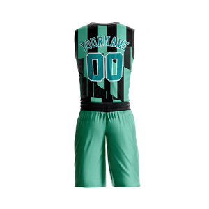 Ensemble d'uniformes de basketball d'hiver pour hommes, conception OEM de haute qualité, grande taille, nouveau style, sublimation, prix bas, vente en gros - Product Image 6