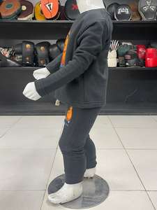 Conjunto Deportivo Personalizado con Logotipo, Corte Holgado, Rayas Blancas, Spandex y Poliéster, para Hombres, Mujeres y Niños, de la Mejor Calidad, Unisex, para Entrenamiento - Product Image 3