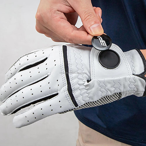 Guantes de Golf para Hombre GEO BROTHERS GB-01B de Piel de Cabretta Premium, Suaves, Transpirables y Cómodos, Diseño de Calce Fácil para Mano Izquierda - Product Image 6