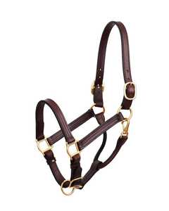 Cabestro de Cuero Resistente para Caballo con Costuras Reforzadas, Diseño Ajustable y Herrajes Metálicos Premium para Mayor Estabilidad - Product Image 1