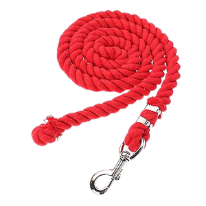 High Quality Durable 2 Metre Equestrian Horse Leadrope for Horse Training Solid <b>Snap</b> Soft Twisted Cotton <b>Clip</b> Hook Manufactured - Product Image 5