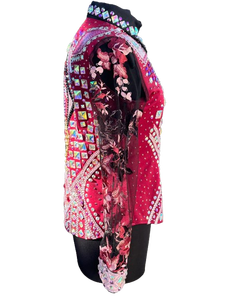 Chaqueta de Lujo Premium para Mujer, Estilo Vaquero Occidental, para Rodeo, Equitación, Carreras de Barriles y Competencia Ecuestre - Product Image 3