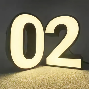 Letrero Luminoso Exterior Personalizado con Iluminación Frontal, Letrero con Logotipo 3D, Letras Luminosas LED, Letrero de Pared para Oficina - Product Image 4