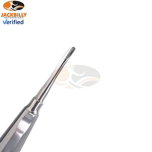 Élévateurs dentaires droits JACKBILLY pour extraction, élévateur de pointe radiculaire, élévateur à gouge, manche creux 4 mm, acier inoxydable allemand - Product Image 4