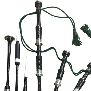 Instruments de musique écossais traditionnels : Ensemble de dudelsots des Highlands en bois de rose naturel pour défilés, cérémonies et spectacles sur scène - Product Image 3