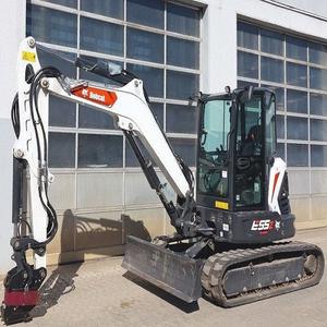 Excavatrice sur chenilles Bobcat E55 avec vérin hydraulique Bosch Rexroth, moteur, engrenage et PLC pour excavatrice sur chenilles de type mobile - Product Image 6