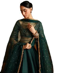 Ensemble de Lehenga Choli en soie Georgette imprimé numérique, fait main, magnifique, pour fête d'anniversaire 2026, spécial, hiver - Product Image 1