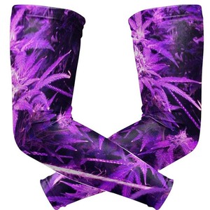 Mangas de compresión personalizadas elásticas sin costuras, refrescantes, transpirables, de secado rápido, resistentes al agua, antibacterianas, de Spandex/Poliéster, con transferencia térmica - Product Image 6