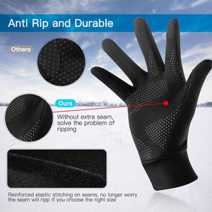 Wholesale Cheap Price Unisex Winter Running <b>Gloves</b> Outdoor Active Sportswear Breathable Anti Slip Waterproof <b>Touchscreen</b> - Product Image 4