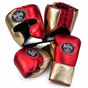 ถุงมือฝึกซ้อมมวยไทย MMA หนังวัวแท้คุณภาพพรีเมียมสไตล์เม็กซิกัน  แบบผูกเชือก  ไม่มีการตัดเย็บแบบกล่อง  ไม่มีการตัดเย็บแบบชิ้นเดียว  ออกแบบเฉพาะบุคคล - Product Image 5
