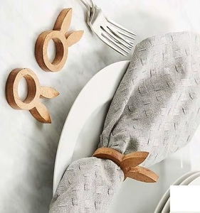Wholesale Handmade <b>Wooden</b> Napkin Ring <b>Rustic</b> Decorative <b>Table</b> Accessory for Wedding, Hotel & Event <b>Dining</b> Export - Product Image 4