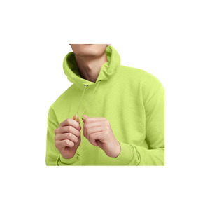 Sudadera con Capucha Lisa Color Borgoña para Hombre, Sudadera Informal de Forro Polar, Prenda Personalizada OEM - Product Image 3