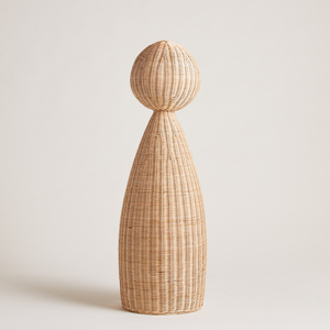 Decorative rattan floor lamp discount deal <b>standing</b> lamps modern style accent lighting accessory - Product Image 2