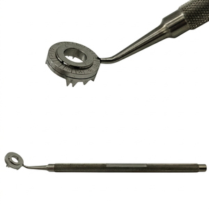 Marqueur d'astigmatisme Dell de qualité supérieure, instrument chirurgical ophtalmique manuel en acier inoxydable pour chirurgie oculaire orthopédique - Product Image 1