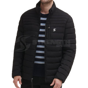 Low Price High Quality Custom Logo Front Printed Hooded Winter <b>Men</b> Puffer <b>Jacket</b> Plus Size - Product Image 4