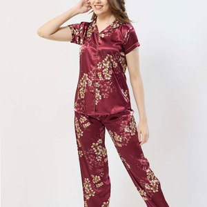 ชุดนอนลำลองสบายๆ คุณภาพพรีเมียม เนื้อผ้านุ่ม ชุดนอนสำหรับผู้หญิง - Product Image 4