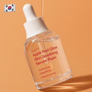 Sérum Lissant et Apaisant à la Peau de Pomme K-Beauty, 30ml, Vente en Gros, Soin Coréen pour le Visage, Essence en Vrac - Product Image 1