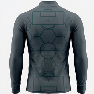 Breathable Athletic <b>Compression</b> <b>Shirt</b> <b>For</b> Football And Gym Designed <b>For</b> Muscle Fit Comfort Flexibility And High Performance - Product Image 2