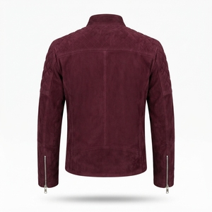 Men's Safari <b>Jacket</b> Autumn <b>Waterproof</b> Outdoor <b>Jacket</b> Single Breasted Plus <b>Size</b> Casual Sport Leather Style <b>Jacket</b> Wholesale OEM - Product Image 3