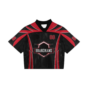 Camiseta Deportiva Informal de Estilo Vintage, Transpirable, de Secado Rápido, Estilo Hip Hop, Cuello en V Clásico, para Unisex - Product Image 1