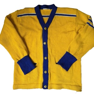 university New Style Fashion Thick Knit Custom women V-neck Acrylic Button <b>Cardigan</b> <b>Sweater</b> Wholesale Winter Loose - Product Image 1