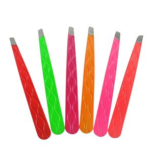 Pinzas Profesionales para Cejas de Acero Inoxidable, Curvas, Ligeras, Ecológicas, de Lujo, Puntiagudas, en Varios Colores - Product Image 1