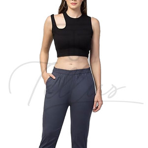 Nuevo Top Corto Transpirable de Diseño Único para Mujer, Top Corto de Estilo Moderno para Mujer, Ropa de Diseño Moderno, Top Corto para Mujer - Product Image 4