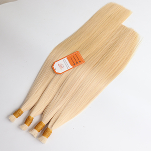 Cheveux humains vierges Remy 100% cuticules intactes, en vrac, 8''- 34'' pour les usines de cheveux russes - Product Image 6