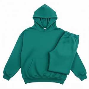 Sudadera con Capucha y Pantalones Deportivos Personalizados de Alta Calidad para Hombre, Conjunto Deportivo Informal de Dos Piezas para Toda Temporada - Product Image 5