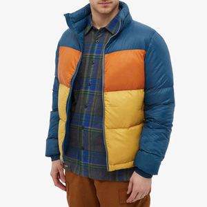Veste d'hiver moderne pour homme, veste matelassée personnalisée, col montant, chaude, épaisse, tendance, haute qualité - Product Image 1