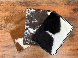 Carpeta de cartera de piel de vaca al por mayor para cubierta de cuaderno de composición de documentos A4 organizador de trabajo de negocios de cuero genuino - Product Image 4