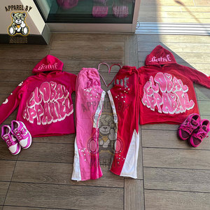 Sudadera con Capucha Unisex Premium de Alta Calidad, Mezcla de Algodón, Fabricante OEM, Logotipo Personalizado con Impresión Puff, Sudadera Transpirable de Peso Medio para Hombre - Product Image 4
