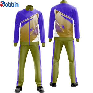 Ensemble de survêtement bleu clair pour homme Bobbin, fermeture éclair intégrale, col montant, tenue de sport respirante pour le jogging et tous les sports - Product Image 4