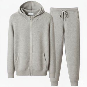 Ensemble de survêtement pour homme de marque, sweat-shirt à fermeture éclair intégrale, pantalon de jogging, tenue de sport chaude, vêtements d'entraînement pour la salle de sport - Product Image 2