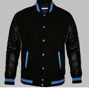 Chaqueta Varsity Ligera para Hombre, Elegante, Transpirable, a Precio Económico, Resistente al Viento, Chaqueta Varsity para Hombre Más Vendida, Personalizable - Product Image 4