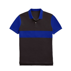Camiseta de Manga Corta para Hombre, Estilo Casual Elegante, Antiarrugas, Lisa, Mezcla de Algodón, Tejido Jersey, 220g, Ligera, para Vacaciones de Verano - Product Image 5