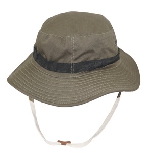 Wholesale Outdoor Custom Green Hiking Wide Brim Fisherman <b>Bucket</b> <b>Hat</b> <b>With</b> <b>String</b> - Product Image 1