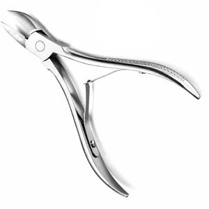 Professional New Design Stainless Steel <b>Nail</b> <b>Clipper</b> 15mm Bevel Jaw Curved Blade Sharp Tip <b>for</b> Finger Adult Use <b>Thick</b> <b>Nails</b> - Product Image 4