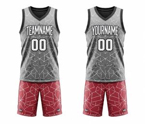 Uniforme de Baloncesto de Verano de Talla Grande de Alta Calidad al por Mayor para Hombre y Mujer, Sublimación Personalizada OEM - Product Image 5
