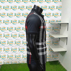 Chemises polo pour hommes de qualité supérieure, coupe ajustée, dernière mode, légères, style streetwear décontracté, avec logo personnalisé en faible quantité minimale de commande - Product Image 4