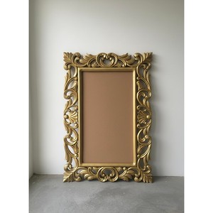Handcrafted Teak Wood Ornate <b>Antique</b> Mirror <b>Frame</b> - Wholesale from India - Product Image 1