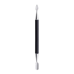 Pousse-cuticules professionnel de haute qualité, durable, léger, double usage, réutilisable, en acier inoxydable pour manucure et pédicure - Product Image 1
