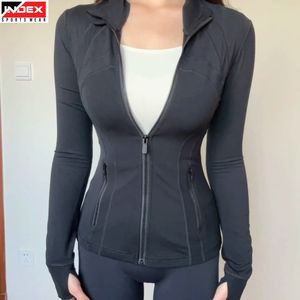 Chaqueta de Yoga para Mujer en Oferta, Sudadera con Capucha para Fitness, Ligera y Transpirable, Ropa Deportiva para Correr, Ajuste Delgado - Product Image 1