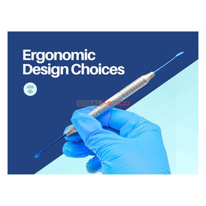 Élévateurs périostiques chirurgicaux dentaires pour la chirurgie buccale, ensemble de 3 élévateurs périostiques Buser, élévateurs Molt 9 pour l'extraction de racines - Product Image 3