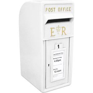 Home Accessories <b>Wall</b> <b>Mount</b> Cast Iron <b>Post</b> <b>Box</b> Weatherproof Antique Mailbox For Newspaper Parcel Receiving Factory Price - Product Image 5