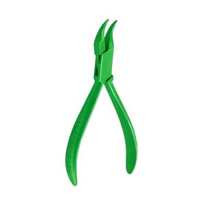 คีมปากแบนสำหรับทำเครื่องประดับ ด้ามจับสีเขียว เหล็กกล้าคาร์บอน ปากเรียบ งอโลหะได้แม่นยำ ใช้สำหรับงานประดิษฐ์และงานฝีมือ - Product Image 2